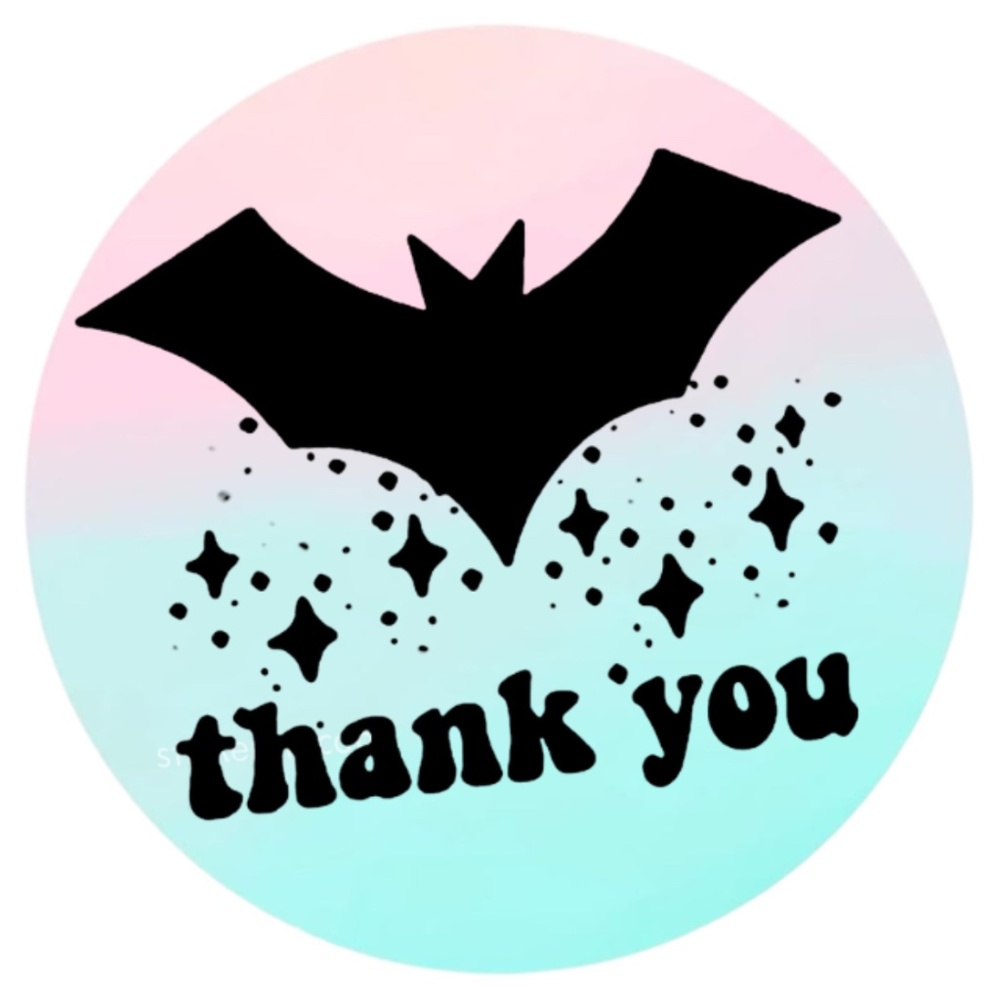 Spooky Small Business Thank You Stickers, Packaging Stickers, Thank You Stickers - Picture 6 of 13